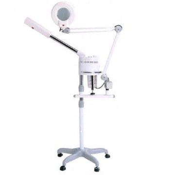 high quality 2 in 1 facial steamer magnifying lamp glass